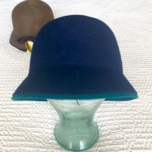 Sale 🔥NWOT Lady Wool Felt Cloche Hat